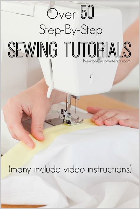 FREE Sewing Tutorials