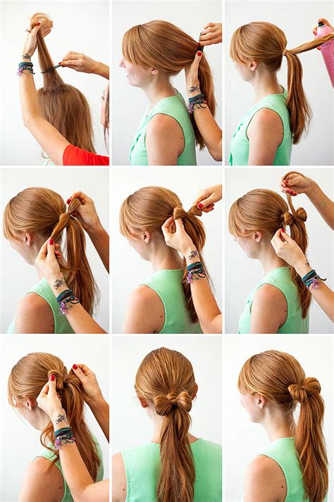 Easy Ways To Tie Up Medium Length Hair at Fred Daniel blog