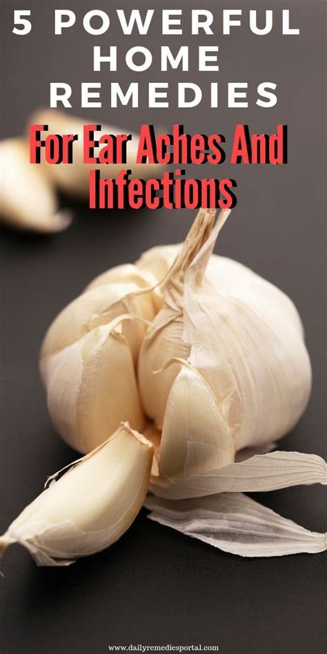 5 Powerful Home Remedies For Ear Aches And Infections | Home health ...