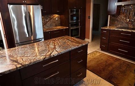 Brown Marble Kitchen Countertops – Things In The Kitchen