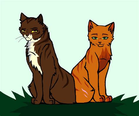 Tigerstar and Firestar by mindewarrior on DeviantArt