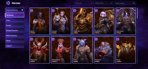 (Update) Every character in Blizzard's Heroes of the Storm is currently ...