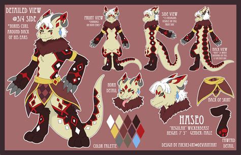 WickerBeast Ref Sheet: Haseo by fir3h34rt on DeviantArt