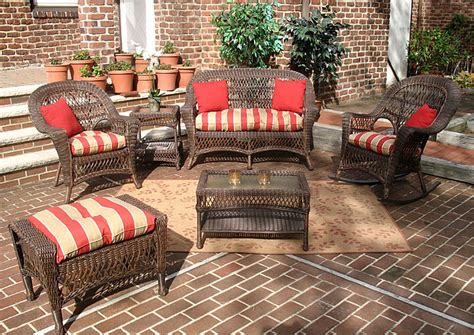 Brown Resin Wicker Patio Set - Patio Ideas