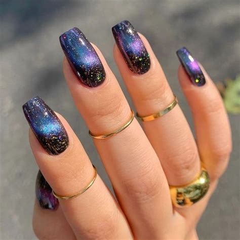 Galaxy Nail Art Tutorials