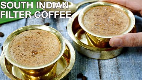 Authentic South Indian Filter Coffee - Quick & Easy Coffee Recipe | Filter Coffee | Kanak's ...