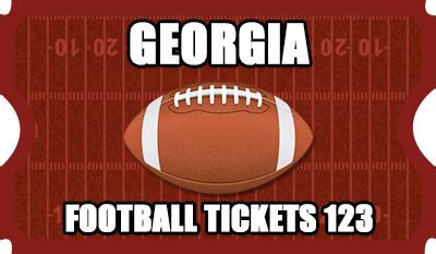 Georgia Football Tickets 123 | Schedules | Shop | Coupon Codes