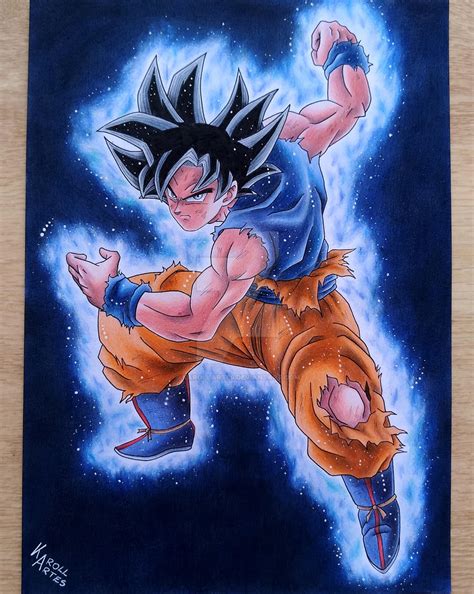 Drawing Goku Ultra instinct by KarollArtes on DeviantArt