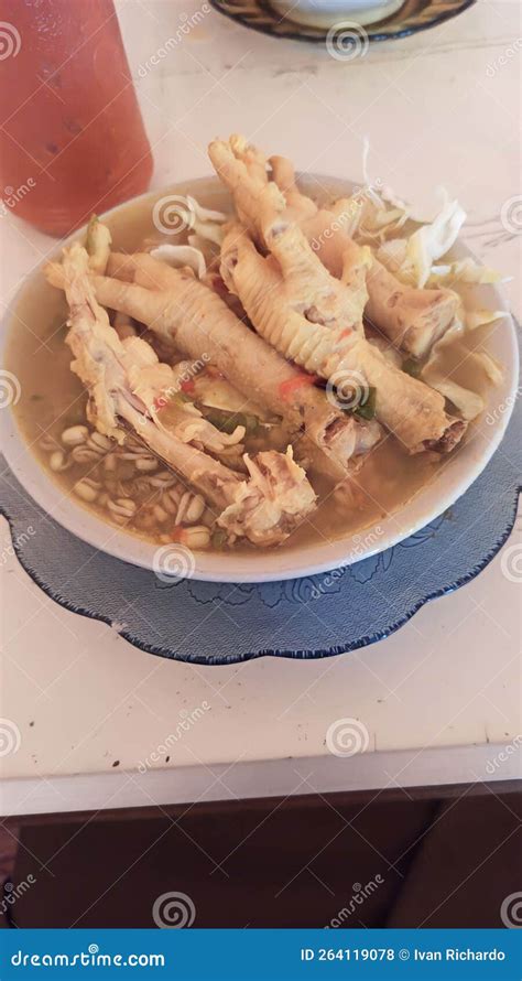 Chicken Claw Soup and Broth, Broth Food Stock Photo - Image of claw ...