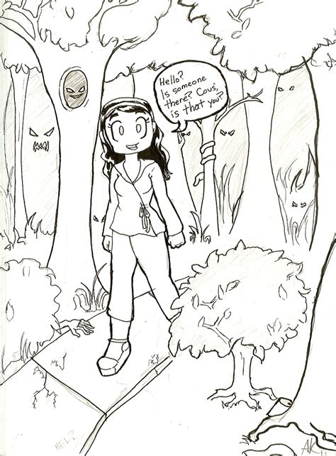 Through the woods by EclecticNerd on DeviantArt