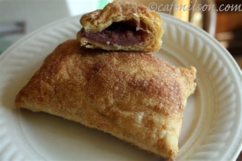 Flaky Taro Pie Bites "The filling is made from taro root sweetened and flavored with a bit of ...