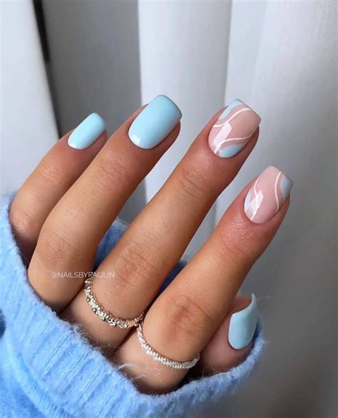 10 baby blue nails designs which are gorgeous to inspire you emerlyn closet – Artofit