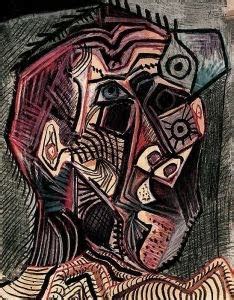 Pablo Picasso: Self-portrait Facing Death (1972) ~ Pallimed: Arts and Humanities