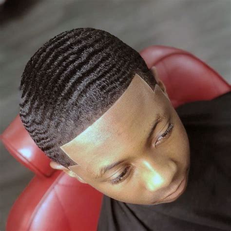 Wave Haircut With Design : 360 WAVES HAIRCUT: MEEK MILL TAPER - YouTube : A tousled beach wave ...