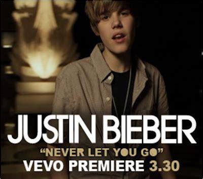 Teen Life Forever: Justin Bieber- Never Let you go Official Music Video y etra