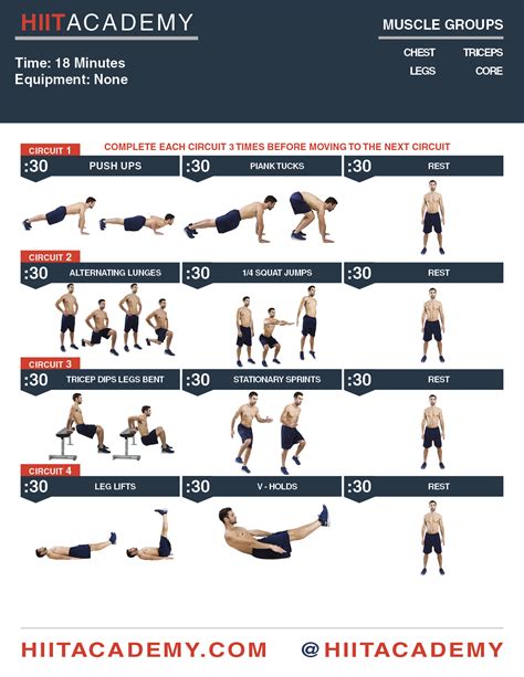 Total Bodyweight HIIT Workout | HIIT Academy | HIIT Workouts | HIIT Workouts For Men | HIIT ...