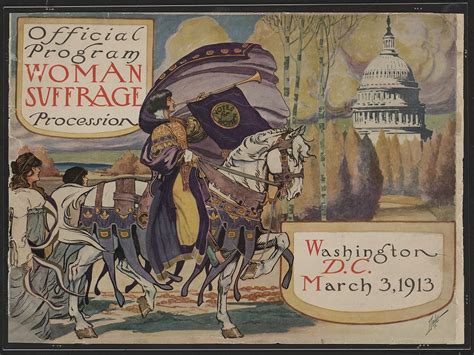 1913 Woman Suffrage Procession (U.S. National Park Service)