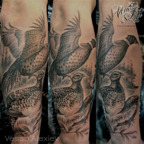 Share more than 68 pheasant hunting tattoos best - in.cdgdbentre