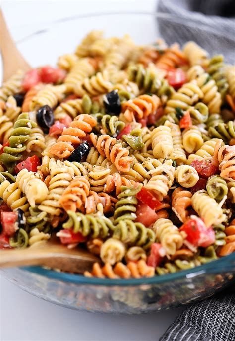 Garden Pesto Pasta Salad Recipe | Fasci Garden