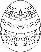 Easter Eggs Coloring Pages For Kids And Adults  Egg coloring sketch template