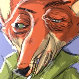 Nick Wilde drinking an ice cold Bepis by OFTENLICKEDNEVERBEAT on Newgrounds