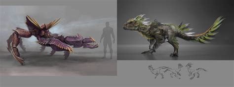 ArtStation - Creatures for Atlas Game