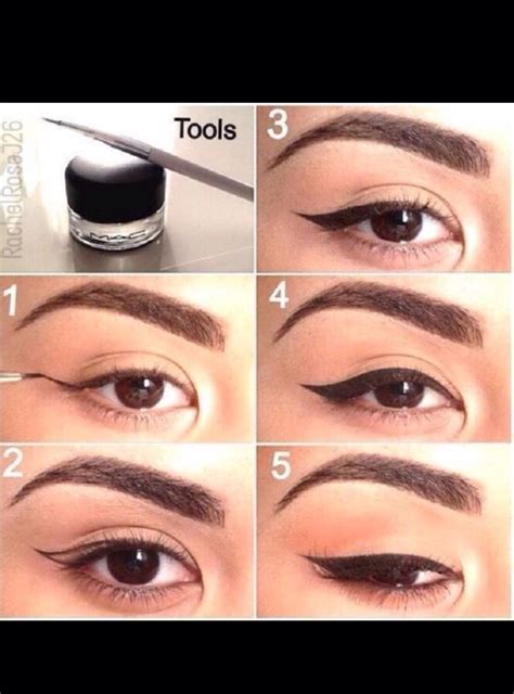 Step By Step Winged Eyeliner Tips - Musely