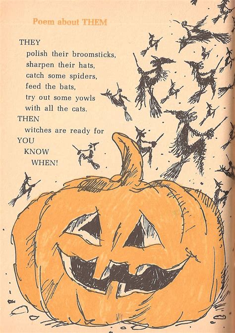 witch poems for halloween | The Haunted Closet: Spooky Rhymes and Riddles (Lilian Moore, 1972 ...