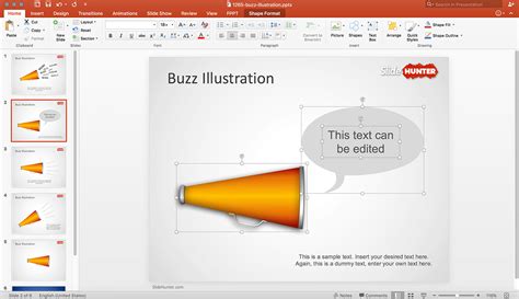 Free Buzz Marketing PowerPoint Template - Free PowerPoint Templates ...