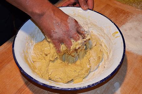 Royalty-Free photo: Making dough | PickPik