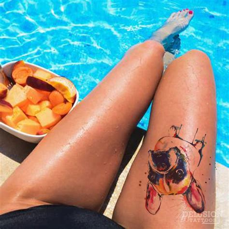 Top 67+ bulldog temporary tattoos - vova.edu.vn