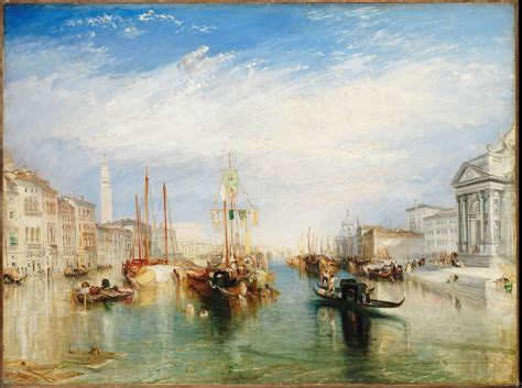 Joseph Mallord William Turner | Venice, from the Porch of Madonna della Salute | The ...