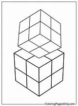 30  Rubiks Cube Coloring Pages Free Printable PDF & Online sketch template