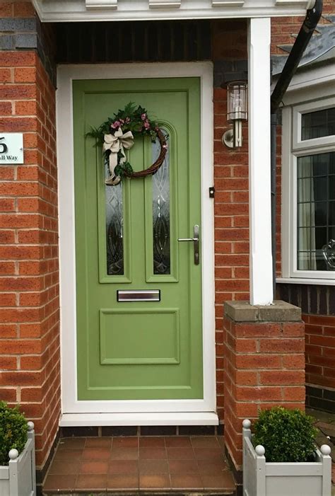 The beauty of a front door - The Chromologist | Green front doors, Door color, Green door
