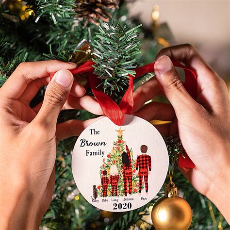 User-defined Family Christmas Ornament