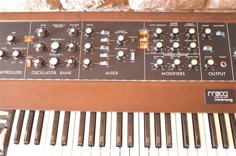 MATRIXSYNTH: 1970's MiniMoog Model D Synthesizer SN 12137