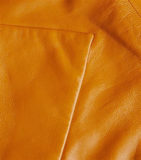 ZEYNEP ARCAY Leather Asymmetric Mini Skirt | Harrods AE
