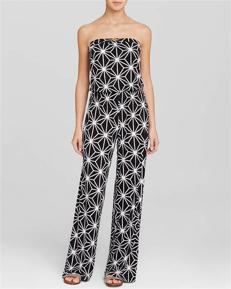 Macbeth Collection Printed Strapless Jumpsuit | Bloomingdale's