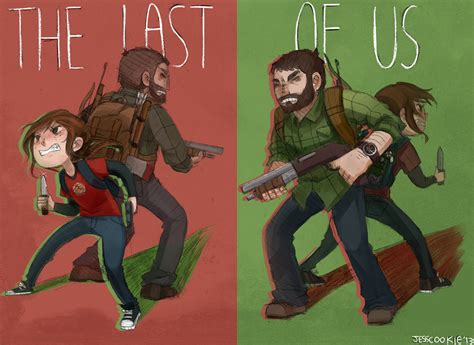 Ellie and Joel by Jesscookie on DeviantArt