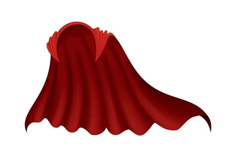 Superhero red cape on white in 2022 | Red cape, Carnival outfits, Red