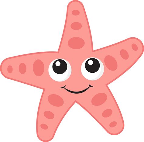 Pink sea star, illustration, vector on white background 13555586 Vector Art at Vecteezy