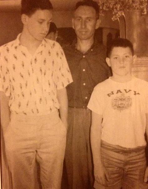 american—night: “ Jim with his father George and younger brother Andy ” | Jim morrison, The ...