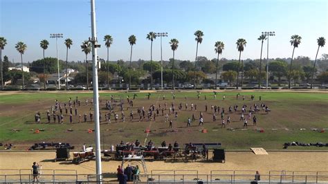 Millikan High School Marching Band & Color Guard Last Rehearsal Run ...