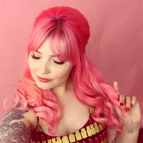 Pin by Brenda Karen on Nails, Make-up, 'Do's' and Perfumes | Unusual hair colors, Pink hair ...
