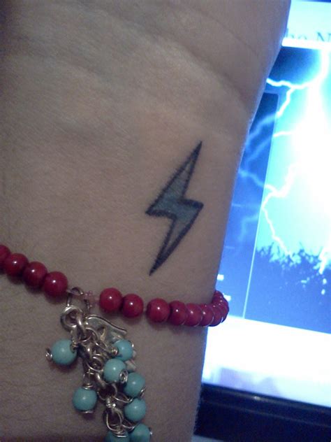 blue lightning tattoo | Lightning tattoo, Tattoos and piercings, Tattoos