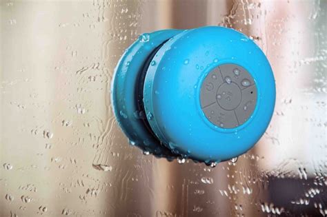 Lycheers Waterproof Wireless Bluetooth Shower Speaker & Handsfree speakerphone Compatible with ...