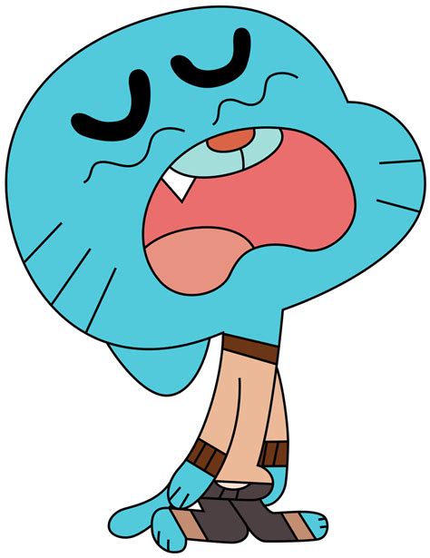 (Free Dislike Picture) Gumball Watterson Is Crying by convbobcat on DeviantArt