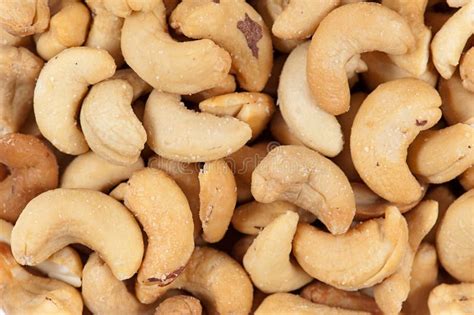 Salted cashew nuts stock photo. Image of horizontal, organic - 18755368