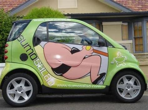 Ten Creative Smart Cars With Fun Custom Paint Jobs