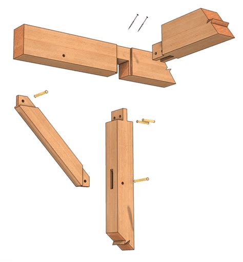 Cross Lap Joint - Timber Frame HQ